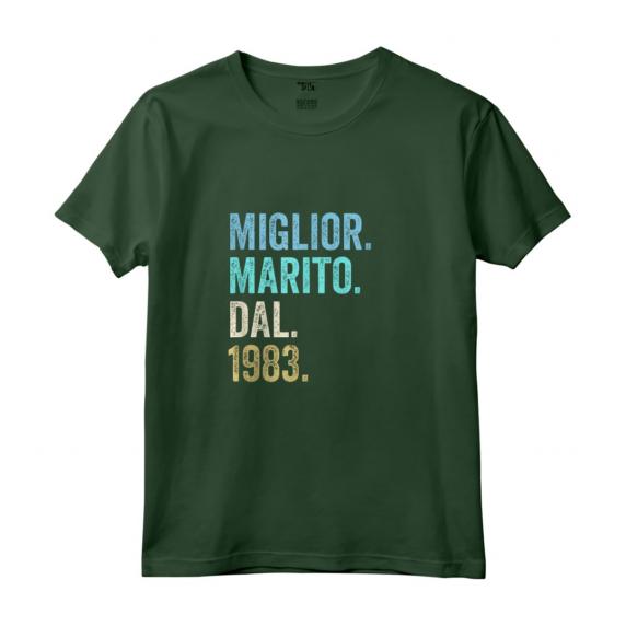 Miglior Marito Dal 1983 | Anni 41 Anniversario Matrimonio Maglietta - Regalo Vintage per Lui