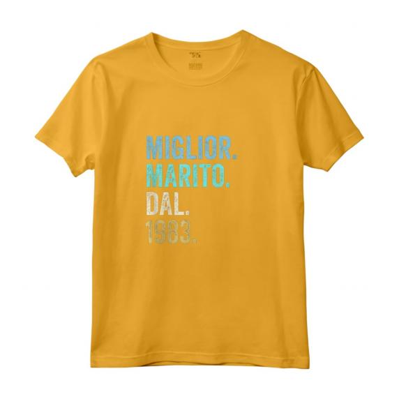 Miglior Marito Dal 1983 | Anni 41 Anniversario Matrimonio Maglietta - Regalo Vintage per Lui