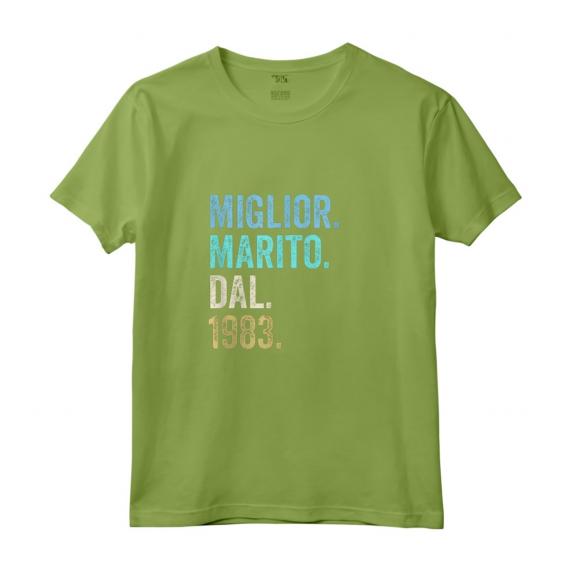 Miglior Marito Dal 1983 | Anni 41 Anniversario Matrimonio Maglietta - Regalo Vintage per Lui