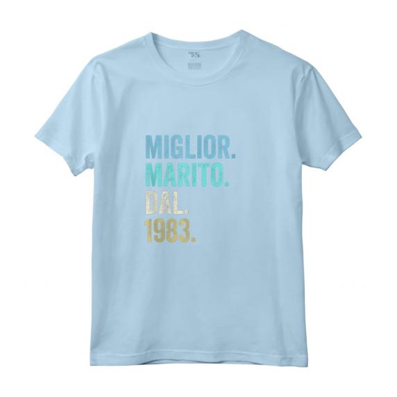 Miglior Marito Dal 1983 | Anni 41 Anniversario Matrimonio Maglietta - Regalo Vintage per Lui