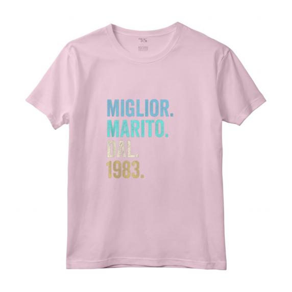 Miglior Marito Dal 1983 | Anni 41 Anniversario Matrimonio Maglietta - Regalo Vintage per Lui