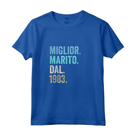 Miglior Marito Dal 1983 | Anni 41 Anniversario Matrimonio Maglietta - Regalo Vintage per Lui