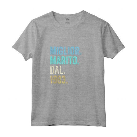 Miglior Marito Dal 1983 | Anni 41 Anniversario Matrimonio Maglietta - Regalo Vintage per Lui