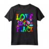 Fiore Potere Hippie Costume Love Peace - Maglietta Retrò Anni '60 '70 - Ideale per Carnevale o Feste a Tema