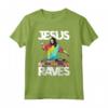 Jesus Raves DJ Rave Techno EDM Party Festival Giradischi Maglietta - Ideale per Festival EDM e Rave