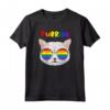 Purride Funny Cat Gay Pride Rainbow Occhiali da sole LGBT Bandiera Maglietta - LGBTQ+ Abbigliamento Pride per Sostenitori e Alleati