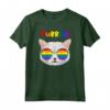 Purride Funny Cat Gay Pride Rainbow Occhiali da sole LGBT Bandiera Maglietta - LGBTQ+ Abbigliamento Pride per Sostenitori e Alleati