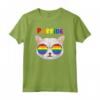 Purride Funny Cat Gay Pride Rainbow Occhiali da sole LGBT Bandiera Maglietta - LGBTQ+ Abbigliamento Pride per Sostenitori e Alleati