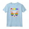 Purride Funny Cat Gay Pride Rainbow Occhiali da sole LGBT Bandiera Maglietta - LGBTQ+ Abbigliamento Pride per Sostenitori e Alleati