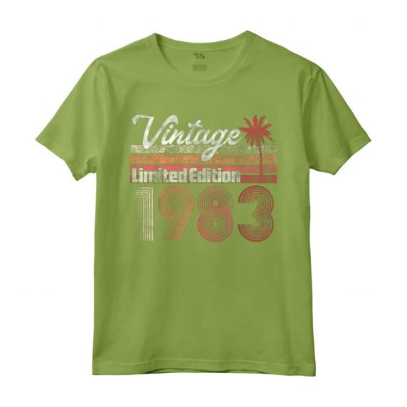 HapTiger Limited Edition Maglietta - Classic Original Aged Vintage Legend Birthday Outfit Apparel - Great Gift Idea for Men, Women, and Kids