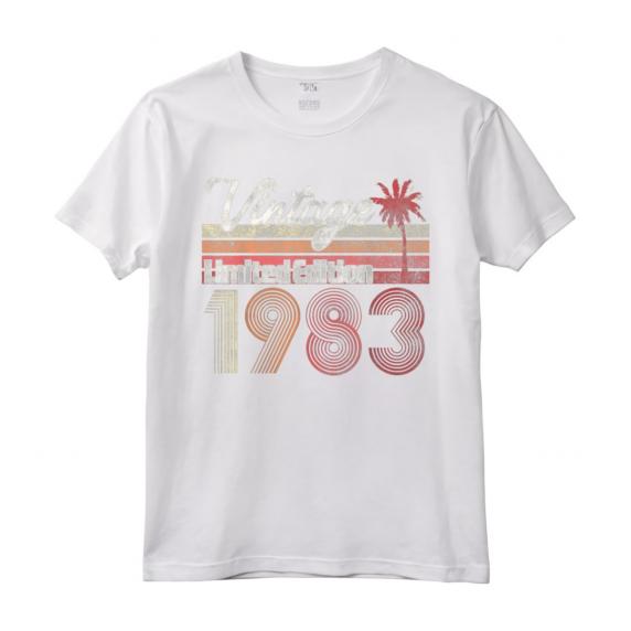 HapTiger Limited Edition Maglietta - Classic Original Aged Vintage Legend Birthday Outfit Apparel - Great Gift Idea for Men, Women, and Kids