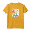 Love, Colori Arcobaleno, LGBTQ - Maglietta Tolleranza e Orgoglio - Ideale per Natale e Compleanno