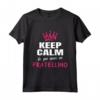 Bambino Keep Calm Fratellino - Annuncio Gravidanza Sorella Maggiore Maglietta - Regalo unico per Futura Mamma 2021
