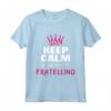 Bambino Keep Calm Fratellino - Annuncio Gravidanza Sorella Maggiore Maglietta - Regalo unico per Futura Mamma 2021