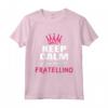Bambino Keep Calm Fratellino - Annuncio Gravidanza Sorella Maggiore Maglietta - Regalo unico per Futura Mamma 2021