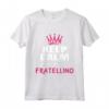 Bambino Keep Calm Fratellino - Annuncio Gravidanza Sorella Maggiore Maglietta - Regalo unico per Futura Mamma 2021