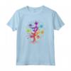 Chakra Colors Design per Donne - Tantra Man Om Maglietta - Ideale per la Meditazione e lo Yoga