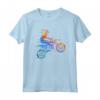 Colorato Motocross Enduro Grafica Moto Biker Maglietta - Ride the Adventure - Regalo Perfetto per Piloti di Enduro