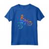 Colorato Motocross Enduro Grafica Moto Biker Maglietta - Ride the Adventure - Regalo Perfetto per Piloti di Enduro
