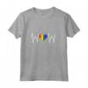 HapTiger Lesbian Gay Pride Felpa con Cappuccio - Rainbow Heartbeat LGBT Shirt - Perfect Gift for Graduation or Birthdays