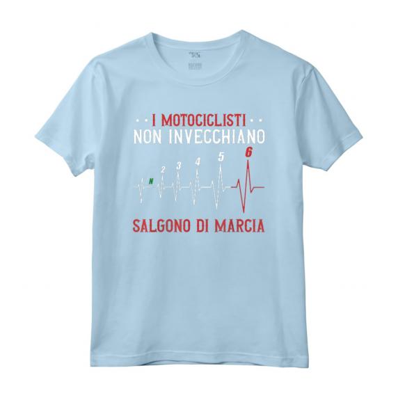 I Motociclisti non Invecchiano - Maglietta da Motociclista per Uomini e Donne - Idea Regalo per Amanti delle Moto