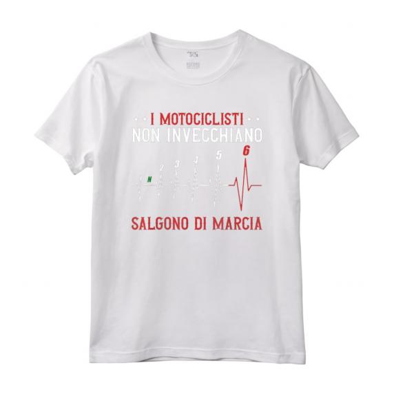 I Motociclisti non Invecchiano - Maglietta da Motociclista per Uomini e Donne - Idea Regalo per Amanti delle Moto