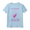 Maglietta Violinista Regalo - Design di Violino per Musicisti - Idea Regalo Natale e Compleanno