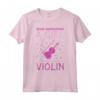 Maglietta Violinista Regalo - Design di Violino per Musicisti - Idea Regalo Natale e Compleanno