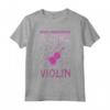 Maglietta Violinista Regalo - Design di Violino per Musicisti - Idea Regalo Natale e Compleanno