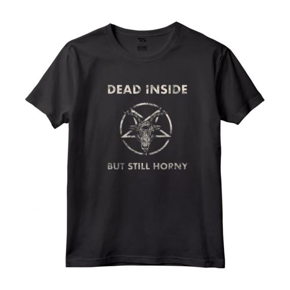 HapTiger Satan Maglietta - Design Gotico Vintage per Amanti dell'Occulto - Ideale come Regalo di Compleanno o Natale