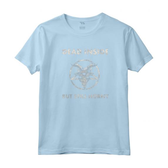 HapTiger Satan Maglietta - Design Gotico Vintage per Amanti dell'Occulto - Ideale come Regalo di Compleanno o Natale