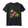 Motocross Enduro Supermoto Bike Dirt Biker Ragazzi Bambini Maglietta - Design da Motocross per Veri Appassionati - Regalo Compleanno o Natale
