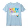 Buon Compleanno Papà - Carino Bambino Regalo di Compleanno Maglietta - Happy Birthday Daddy Design per Ragazzi e Ragazze