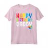 Buon Compleanno Papà - Carino Bambino Regalo di Compleanno Maglietta - Happy Birthday Daddy Design per Ragazzi e Ragazze