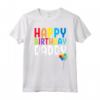 Buon Compleanno Papà - Carino Bambino Regalo di Compleanno Maglietta - Happy Birthday Daddy Design per Ragazzi e Ragazze