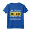 Io non sbaglio mai - Maglietta personalizzata con il nome Raffaele per Figlio - Regalo Divertente per Papà, Zio o Marito