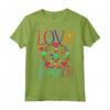 Fiore Potere Hippie Costume Love Pace anni '60 '70 Retrò Maglietta - Costume per Carnevale Retro con Motivi Flower Power Love Peace
