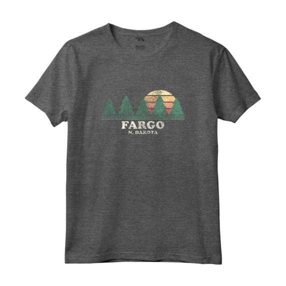 Fargo ND - Maglietta Vintage Anni '70 con Design Retrò - Regalo Unico per la Famiglia e Gli Amici - Ideale per Natale