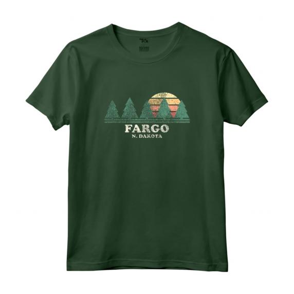 Fargo ND - Maglietta Vintage Anni '70 con Design Retrò - Regalo Unico per la Famiglia e Gli Amici - Ideale per Natale