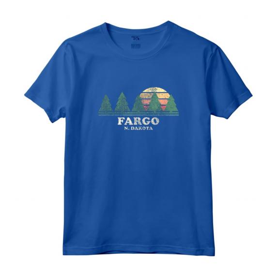 Fargo ND - Maglietta Vintage Anni '70 con Design Retrò - Regalo Unico per la Famiglia e Gli Amici - Ideale per Natale