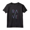 RAVE Trippy Techno EDM Trance Goa Festival Maglietta - Abbigliamento Rave per Festival di Musica Elettronica - Regalo Tema Techno per Compleanno o Natale