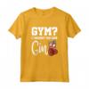 Divertente Gym? I thought you said Gin! Gin Tonic & Longdrink Maglietta per Amanti dell'Alcol - Ideale per Compleanni, Natale e Feste