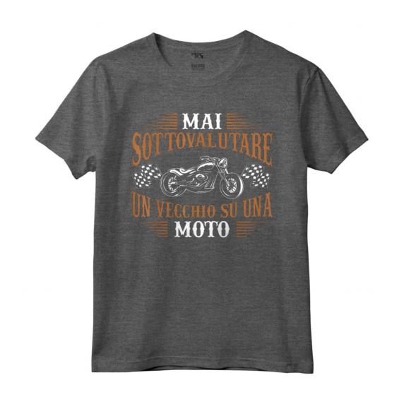 Divertente Detto Motociclista - Regalo Biker Maglietta per Amanti delle Moto - Ideale per Uomini, Ragazzi e Donne