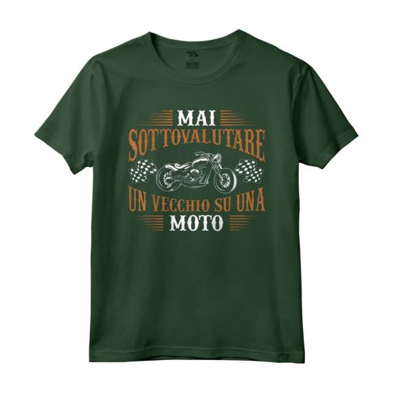 Divertente Detto Motociclista - Regalo Biker Maglietta per Amanti delle Moto - Ideale per Uomini, Ragazzi e Donne