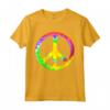 Hippie Costume Tie Die Anni '60 Anni '70 Maglietta - Stile Retrò Peace Love Flower Power - Perfetto per Feste a Tema Retro
