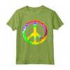Hippie Costume Tie Die Anni '60 Anni '70 Maglietta - Stile Retrò Peace Love Flower Power - Perfetto per Feste a Tema Retro
