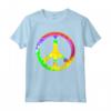 Hippie Costume Tie Die Anni '60 Anni '70 Maglietta - Stile Retrò Peace Love Flower Power - Perfetto per Feste a Tema Retro