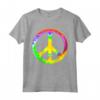 Hippie Costume Tie Die Anni '60 Anni '70 Maglietta - Stile Retrò Peace Love Flower Power - Perfetto per Feste a Tema Retro