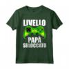 Livello Papà Sbloccato - Maglietta Idee Regalo per Gamer - Regalo Originale per Compleanno e Natale