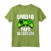 Livello Papà Sbloccato - Maglietta Idee Regalo per Gamer - Regalo Originale per Compleanno e Natale